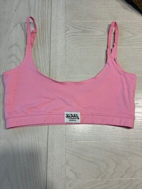 Von Dutch Pink Scoop Bralette